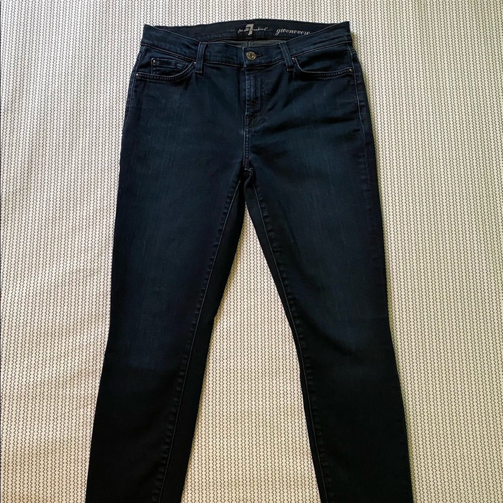7 for all mankind women midrise jeans size 29